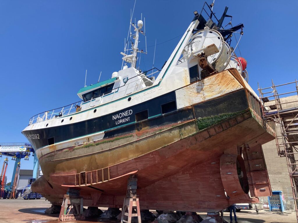 Bateau de pêche à Lorient
