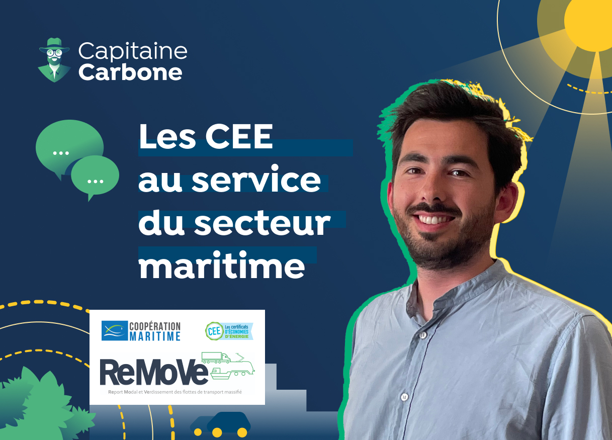 Les CEE au service du secteur maritime – Entretien avec Gaëtan Vallet de la Coopération Maritime